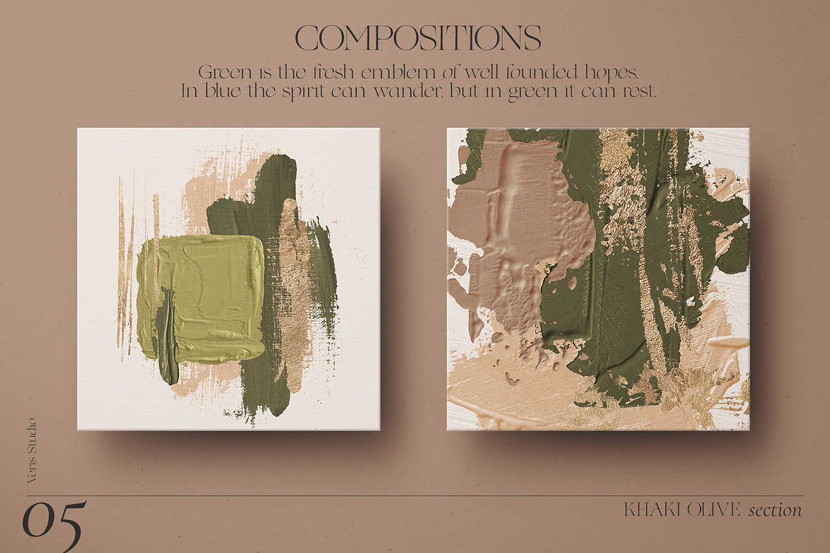 Oil Fine Art Abstract Texture Bundle, a Texture Graphic by Veris Studio (Photo 14 of 20)
