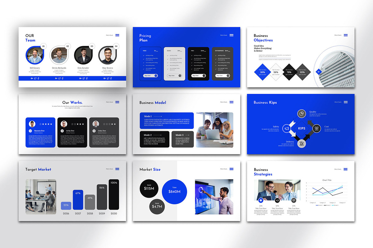 Investor Pitch Deck Presentation, a Templates & Theme by Pradaxa (Photo 3 of 6)