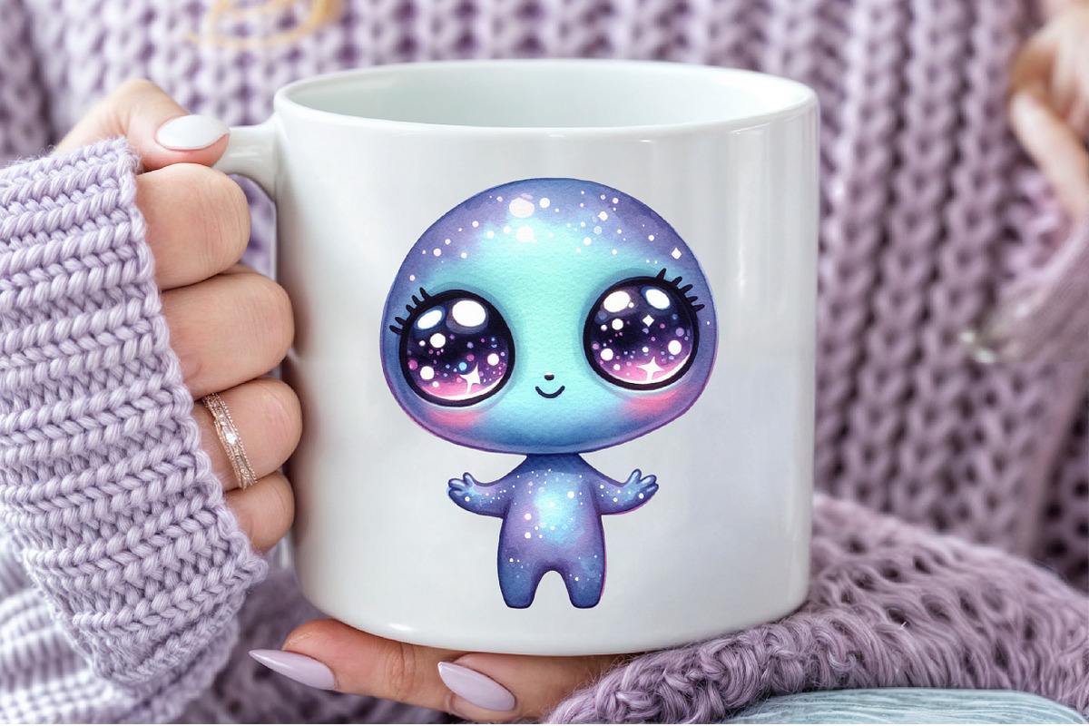Kawaii Sky & Space Sublimation, an Illustration by Pixels.Craft (Photo 7 of 7)