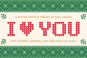 Ugly Sweater Christmas Font Bundle