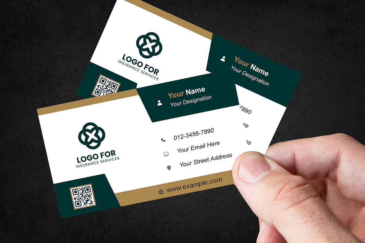 Smart Layout Business Card Template preview 3