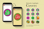 Chef Instagram Templates for Canva, a Social Media Template by Sakura Digitals (Thumbnail 5 of 5)