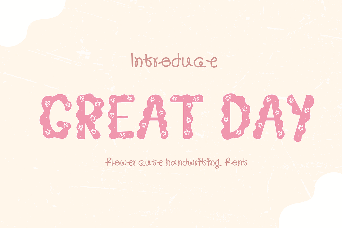 Great day font, a Handwritten Font by JJuta (Photo 1 of 8)