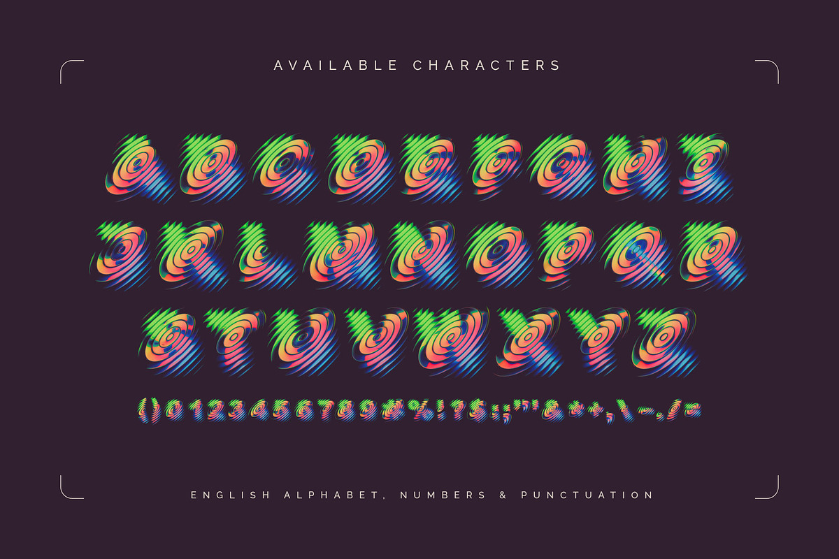 Rainbow Orb - Color Bitmap Font, a Symbol Font by Gleb Guralnyk (Photo 4 of 4)