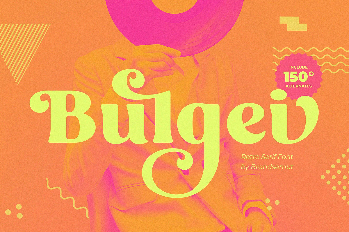 Bulgei - Modern Retro Serif, a Serif Font by BrandSemut (Photo 1 of 18)