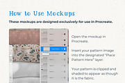 Fabric Rolls Procreate Mockup, a Household Mockup by Fern & Quill (Thumbnail 10 of 12)