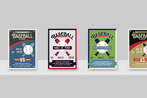 Baseball Tournament Flyer Template