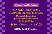 Valerie Camilla - Organic Font, a Handwritten Font by Grezline Studio (Thumbnail 6 of 8)