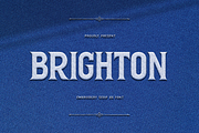 Brighton - Embroidery Serif BX Font, a Serif Font by overlaytemplates (Thumbnail 1 of 5)