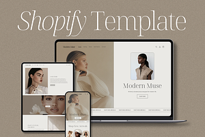 Shopify Website Template, a Shopify Template by Asha Glenn Design Studio