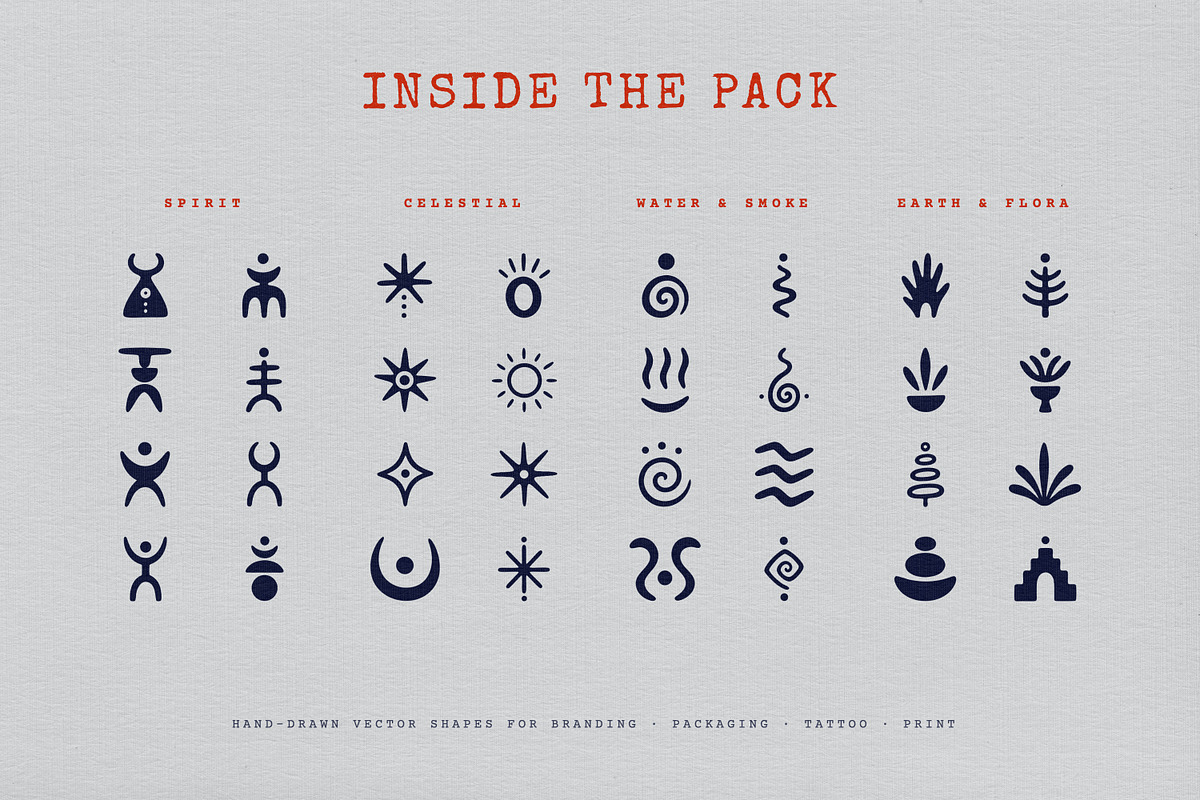 Talisman. 54 Marks & Ritual Symbols, an Object Graphic by pixelbuddha.net (Photo 3 of 6)