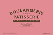 National Railway - A Rustic Font, a Sans Serif Font by Komet & Flicker (Thumbnail 14 of 15)