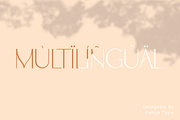 Heroliga - Modern Sans Serif Font, a Sans Serif Font by Yahya Type (Thumbnail 23 of 23)