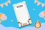 Cute Happy Birthday Wish List, a Templates & Theme by TemplateCastleStore (Thumbnail 6 of 9)