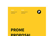 Proposal Template, a Brochure Template by DesignGhar (Thumbnail 5 of 8)
