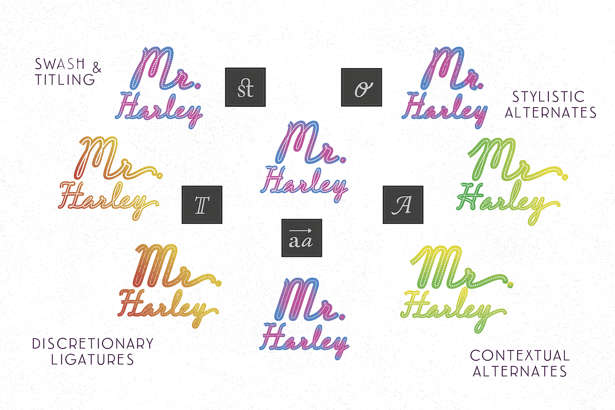 BLACK FRIDAY Delirio Font Family, a Script Font by graffistyling (Photo 13 of 20)
