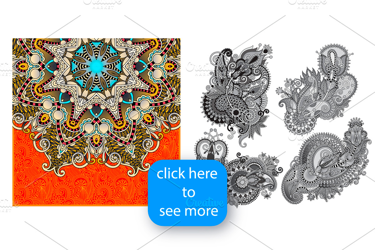 314 PAISLEY DESIGN, a Pattern Graphic by karakotsya (Photo 2 of 33)