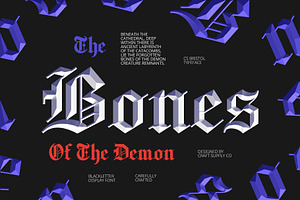 CS Bristol Blackletter Font