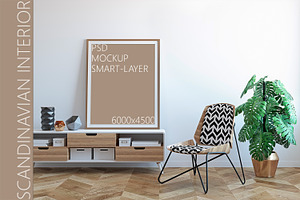 SCANDINAVIAN INTERIOR PSD MOCKUP