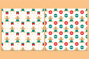 Christmas Seamless Pattern Set, a Pattern Graphic by Stockaholic (Thumbnail 5 of 6)