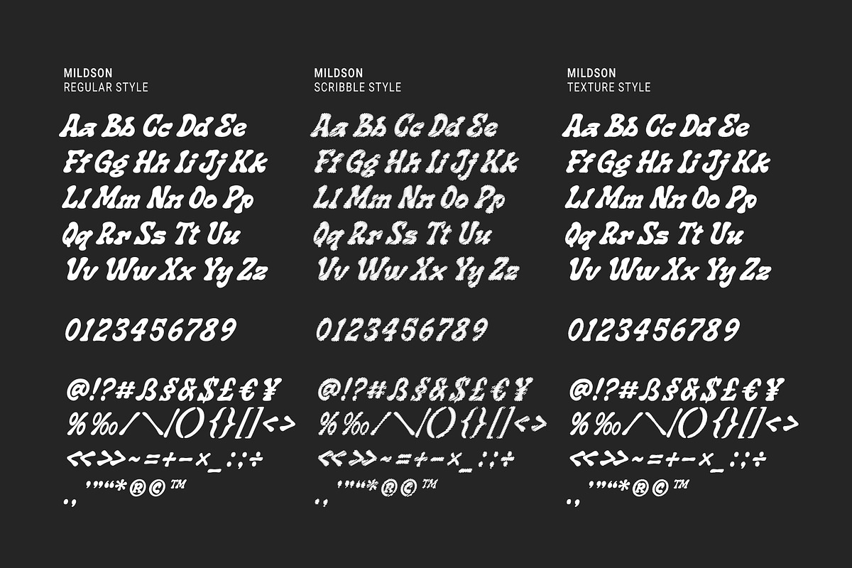 Mildson - Handmade Display Font, a Slab Serif Font by Blankids Studio (Photo 10 of 11)