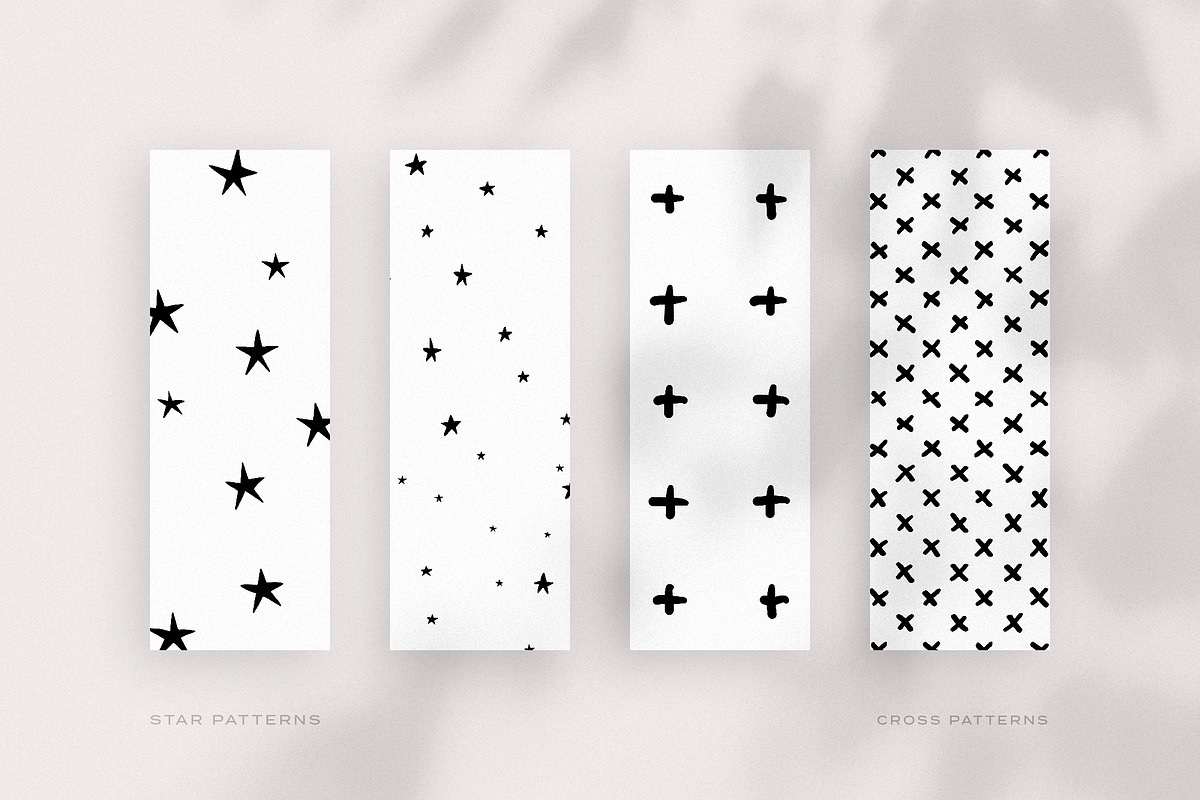 120 Hand-Drawn Organic Patterns, a Pattern Graphic by Rienne Studio (Photo 21 of 25)
