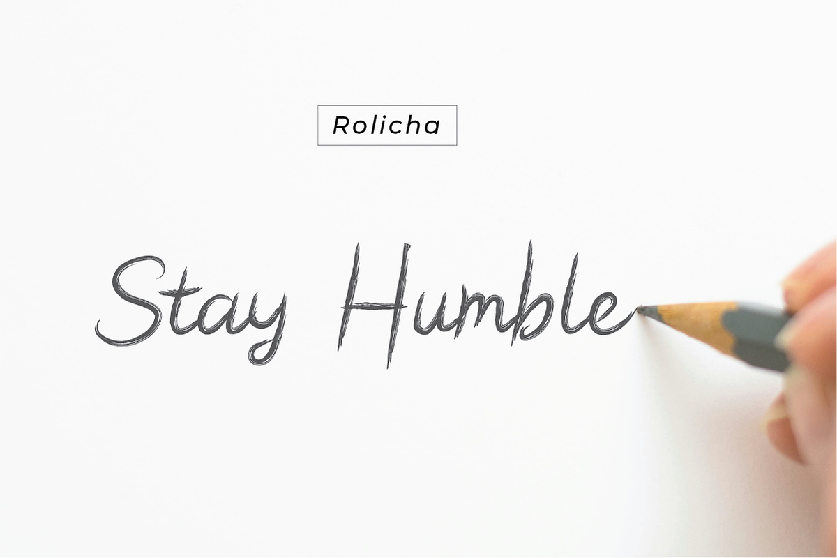 Rolicha, a Handwritten Font by Zafiratype (Photo 3 of 12)