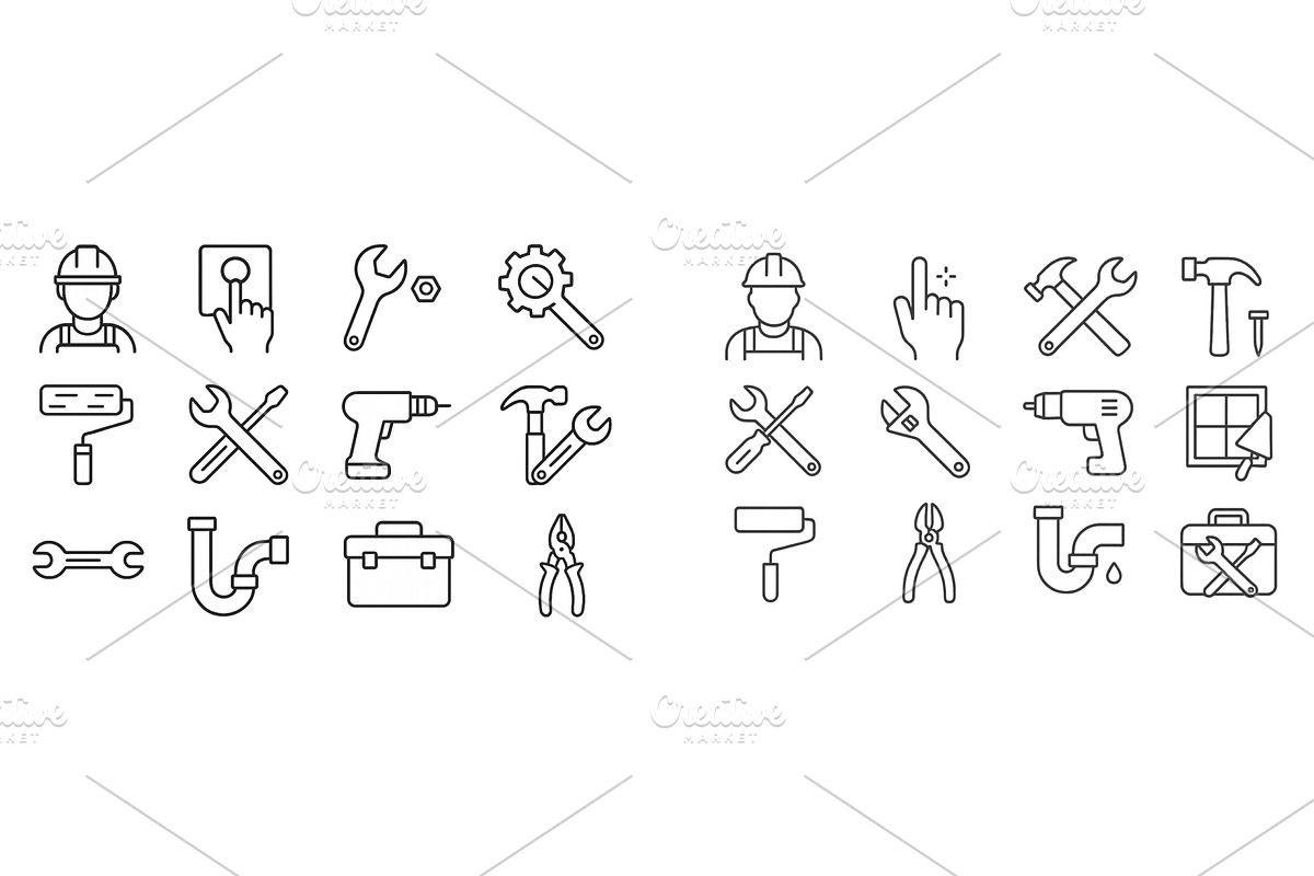 Collection of construction and, an Illustration by ZinetroN