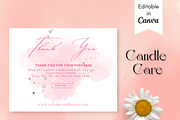 Candle Templates Thank You, a Card Template by Meoww_Design (Thumbnail 2 of 5)