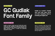 GC Gudlak - Modern Family Sans, a Sans Serif Font by Glyphonic (Thumbnail 7 of 15)