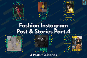 60 Instagram Posts & Stories Bundle