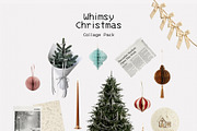 Whimsy Christmas Collage Pack, an Object Graphic by divanovskaya_nv (Thumbnail 7 of 20)