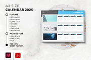 A3 Calendar 2025 Printable, a Stationery Template by MstArtwork (Thumbnail 5 of 5)