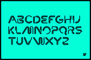 NEON | Display | 2 Styles | 1 Font, a Sans Serif Font by Superfried Font Shop (Thumbnail 3 of 8)
