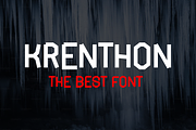 Krenthon - Font, a Handwritten Font by artchiles_design (Thumbnail 2 of 5)
