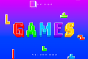 Retro Game Text Effect Mockup, a Layer Style Add-On by Xtrahive (Thumbnail 2 of 2)