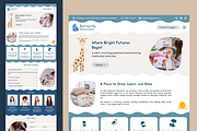 Kindergarten Wix Website Template, a Wix Template by Kitteeh (Thumbnail 9 of 10)