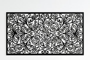 50 Elegant Floral Wall Panel, a Decorative Illustration by Amazin_art (Thumbnail 21 of 27)