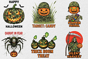 Camouflage Halloween Sublimation PNG, an Illustration by DreamCafeArt (Thumbnail 3 of 6)