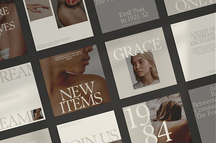 Latte Canva Social Templates, a Social Media Template by at.studio