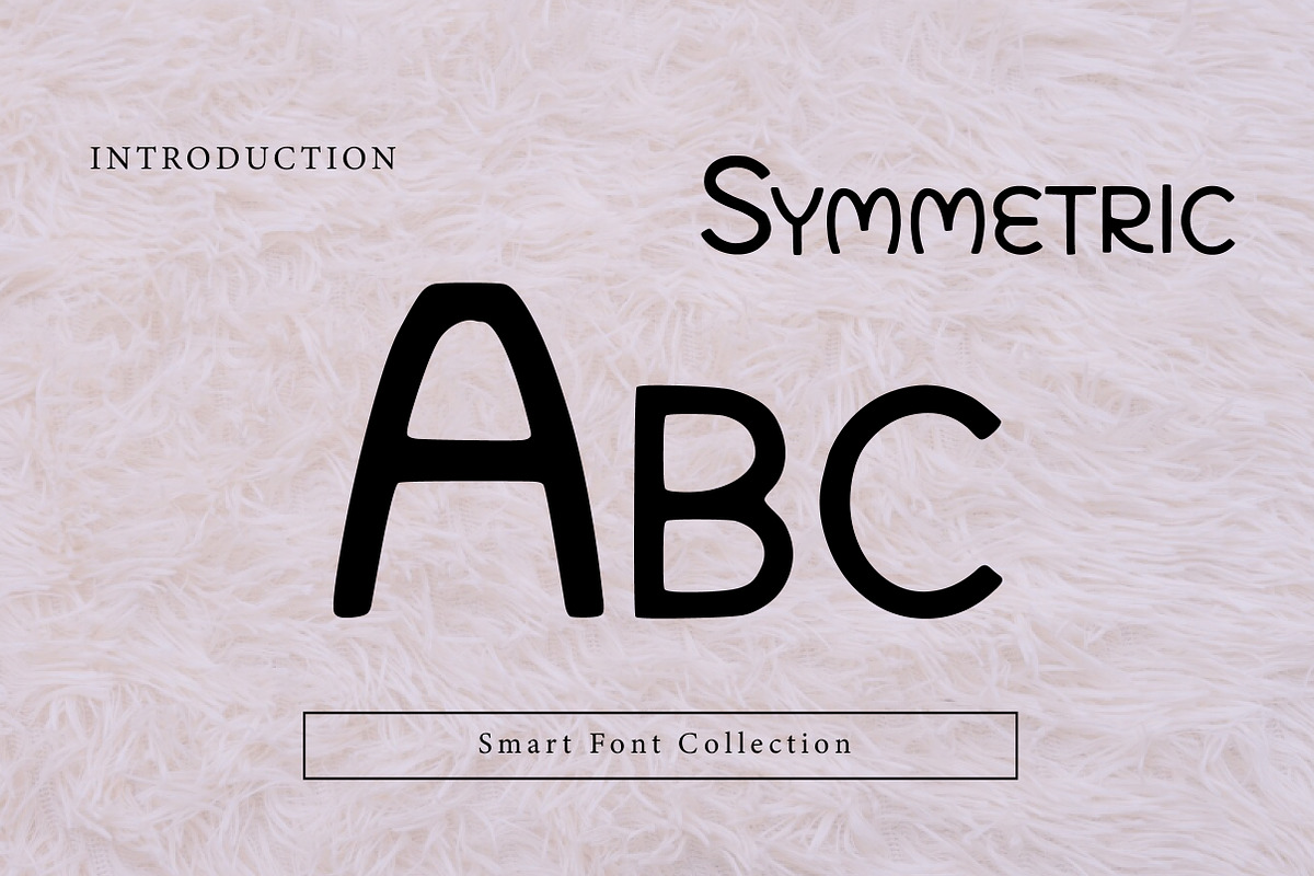 Symmetric, a Serif Font by Wow Magic (Photo 2 of 3)