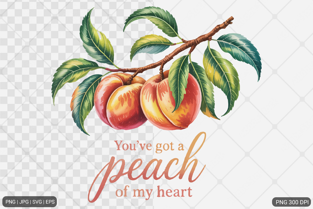 Vintage Fruit Sublimation Bundle, an Illustration by Actual Pixel (Photo 4 of 11)