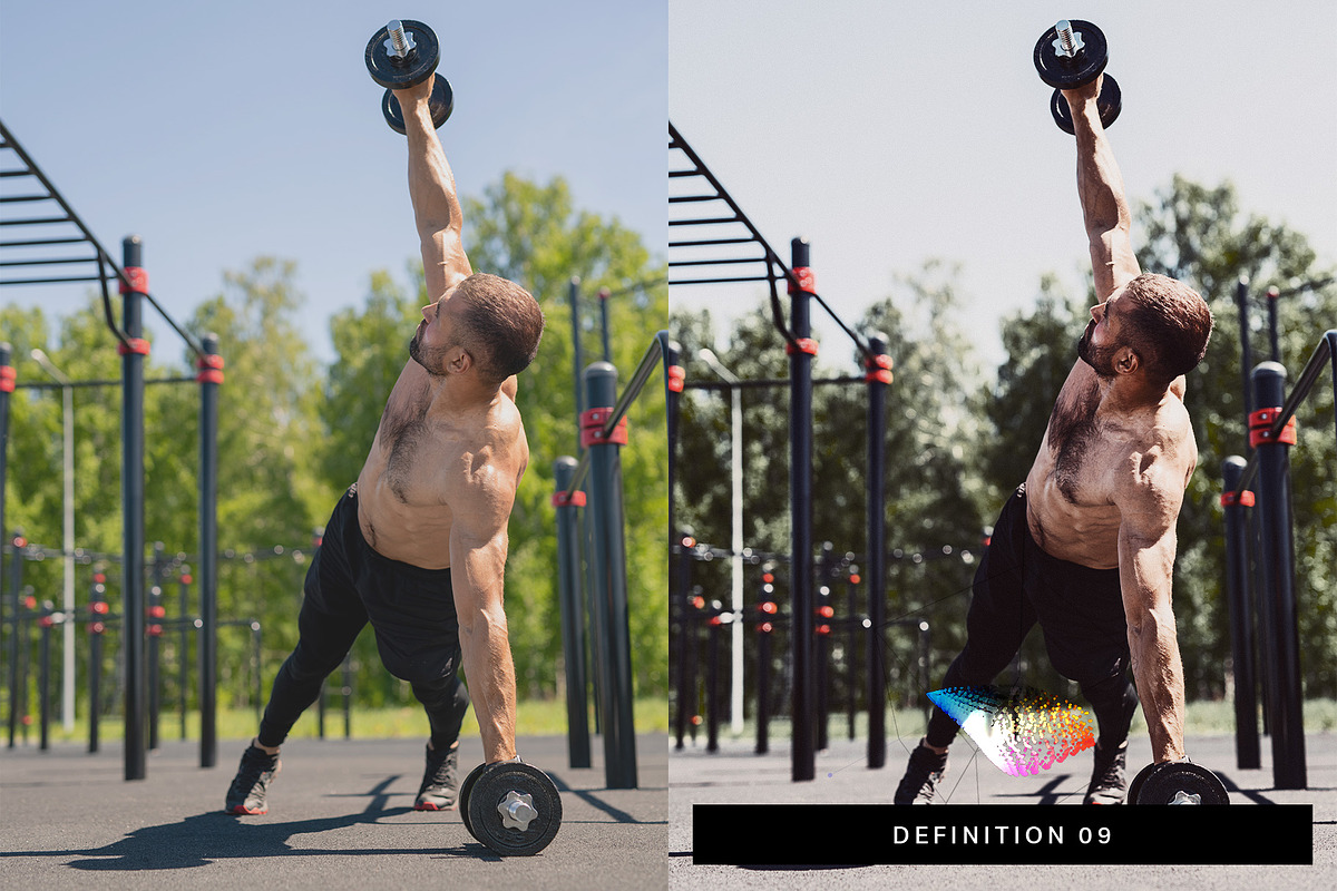 50 Bodybuilding Lightroom Presets, a Preset Add-On by SparkleStock (Photo 3 of 11)