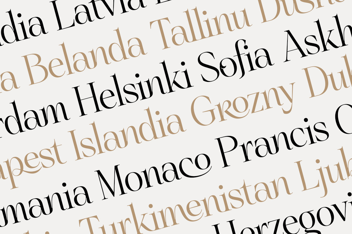 Treifany, a Serif Font by Attract Studio (Photo 15 of 20)