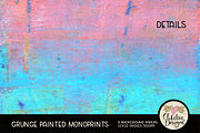 Grunge Painted Monoprint Backgrounds, a Texture Graphic by Clikchic Designs (Thumbnail 4 of 5)