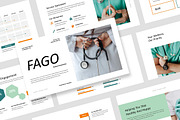Fago : Medical Google Slides, a Presentation Template by Punkl Camp (Thumbnail 1 of 9)