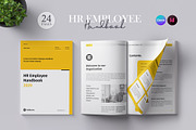 HR / Employee Handbook, a Brochure Template by Orcshape Studio (Thumbnail 1 of 12)