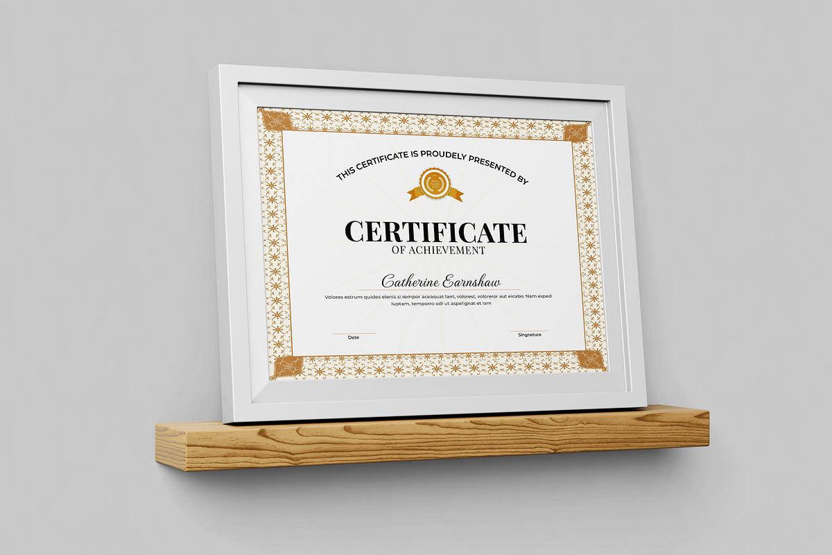 Certificate Template preview 3