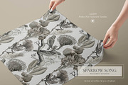 Sparrow Song PNG Element Bundle, a Pattern Graphic by Artifactory Studios (Thumbnail 7 of 9)