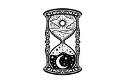 Celestial Sun Moon Hourglass Bundle, an Illustration by Gaye Art (Thumbnail 28 of 31)